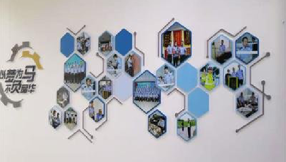 米脂文化墙最常见的做法。