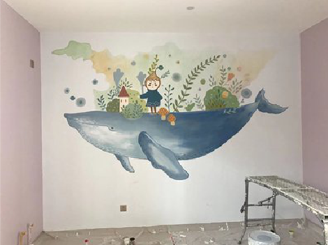 米脂手绘墙的特点及优势。